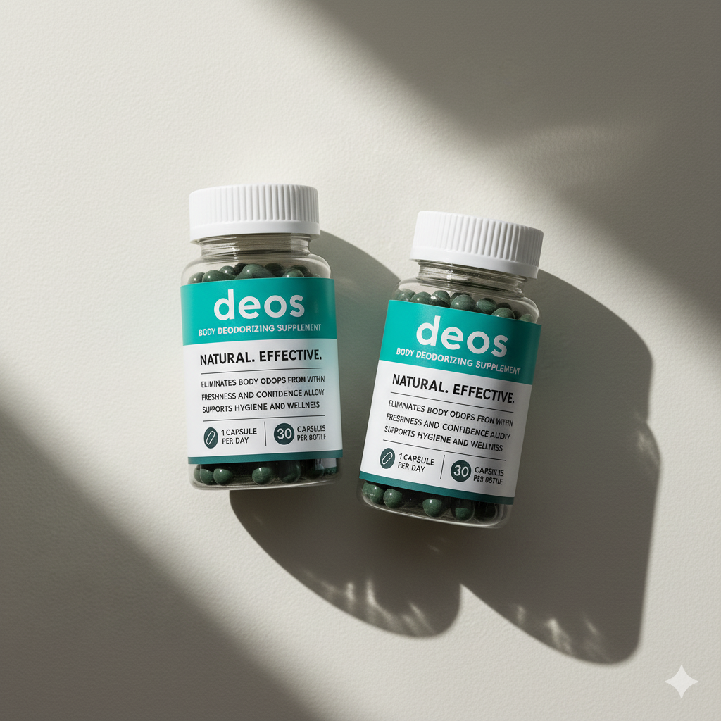 DEOS® DESODORANTE CORPORAL EN CÁPSULAS