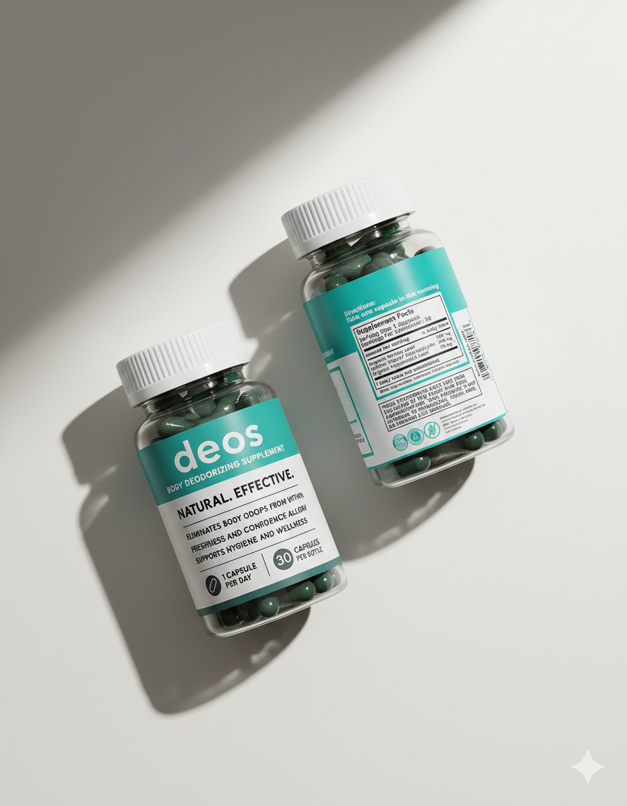 DEOS® DESODORANTE CORPORAL EN CÁPSULAS