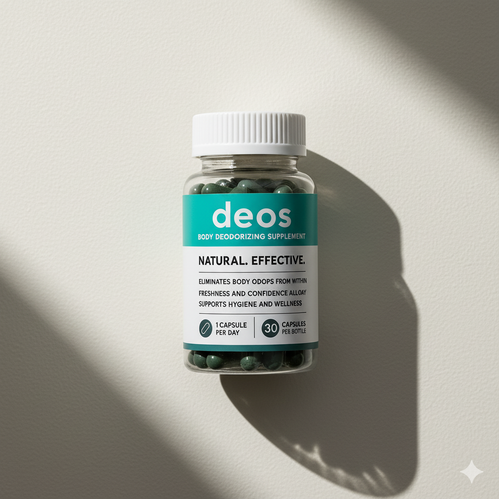 DEOS® DESODORANTE CORPORAL EN CÁPSULAS