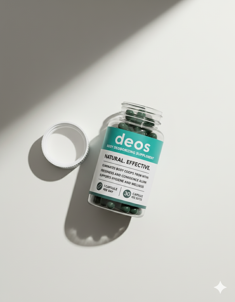 DEOS® DESODORANTE CORPORAL EN CÁPSULAS