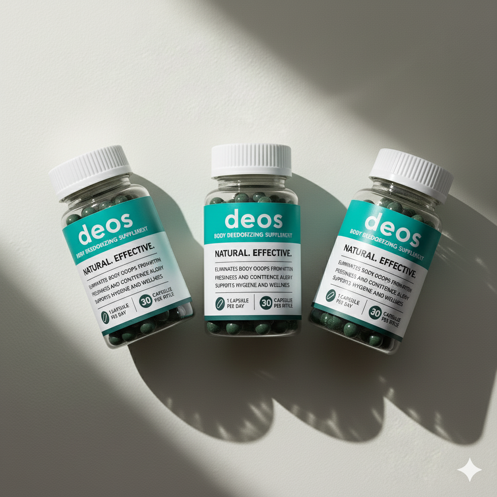 DEOS® DESODORANTE CORPORAL EN CÁPSULAS